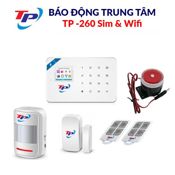 BÁO ĐỘNG TRUNG TÂM TP-260Sim&Wifi